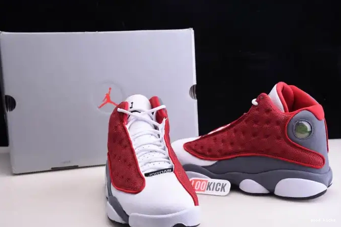 Cheap Air Red 13 Retro 414571-600 Flint Jordan Gym Grey 0601